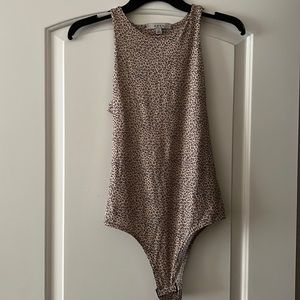 Leopard bodysuit size small